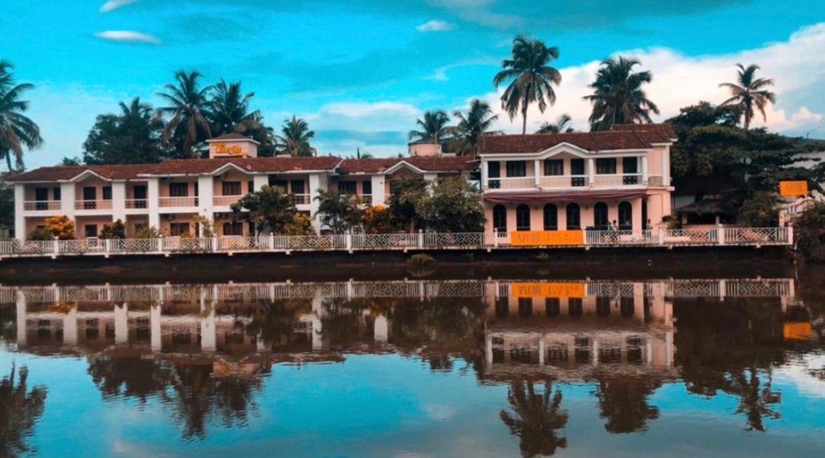 Hotel Riverside Baga Exterior foto
