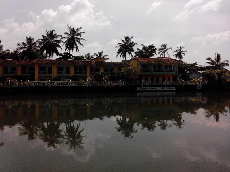 Hotel Riverside Baga Exterior foto